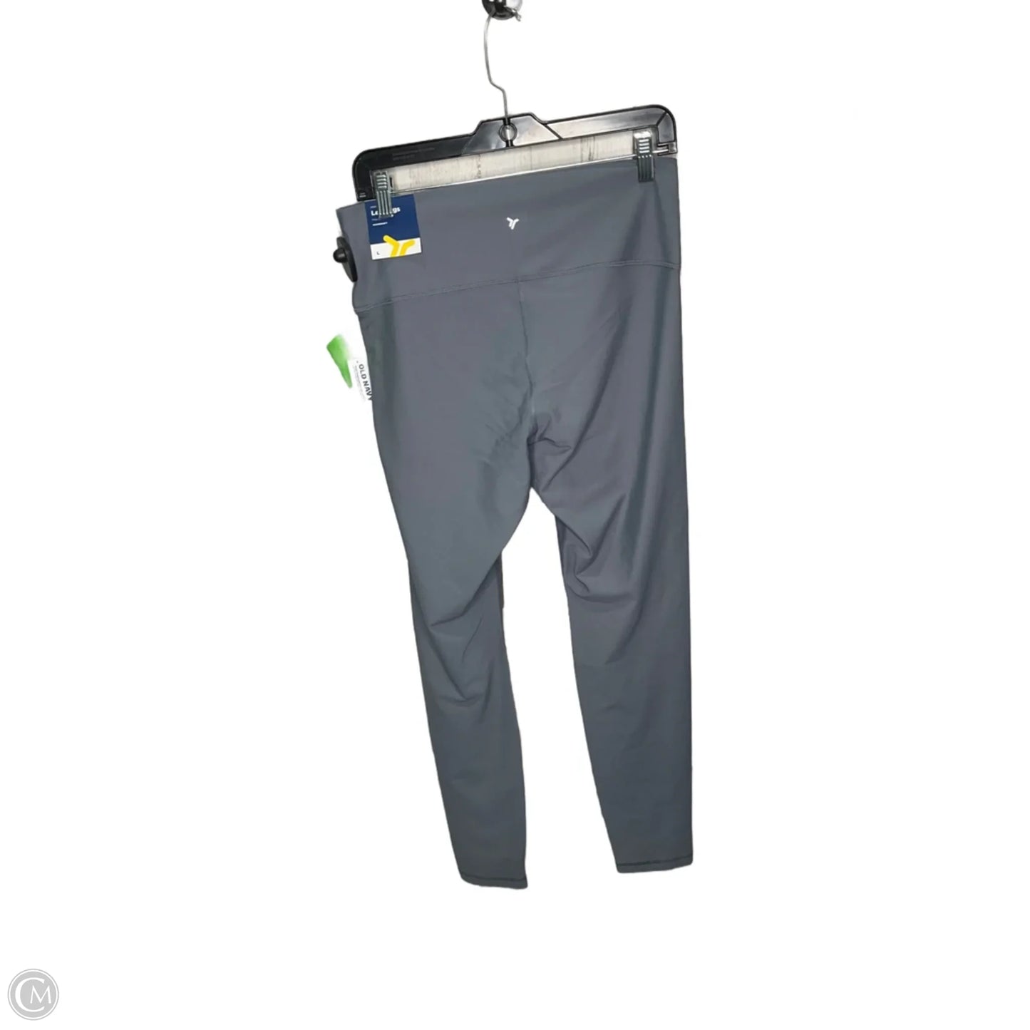 Athletic Leggings By Old Navy In Grey, Size: L