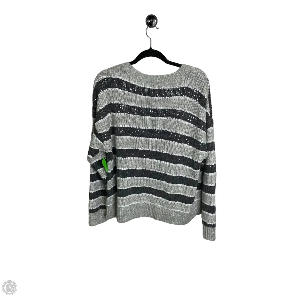 Cardigan By Crown And Ivy In Striped Pattern, Size: Xlp