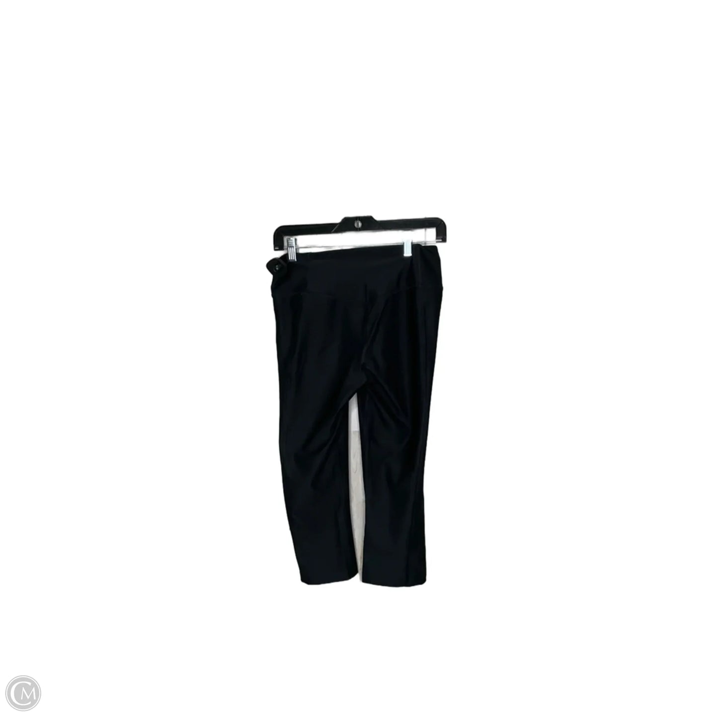 Athletic Leggings Capris By Nike In Black, Size: M