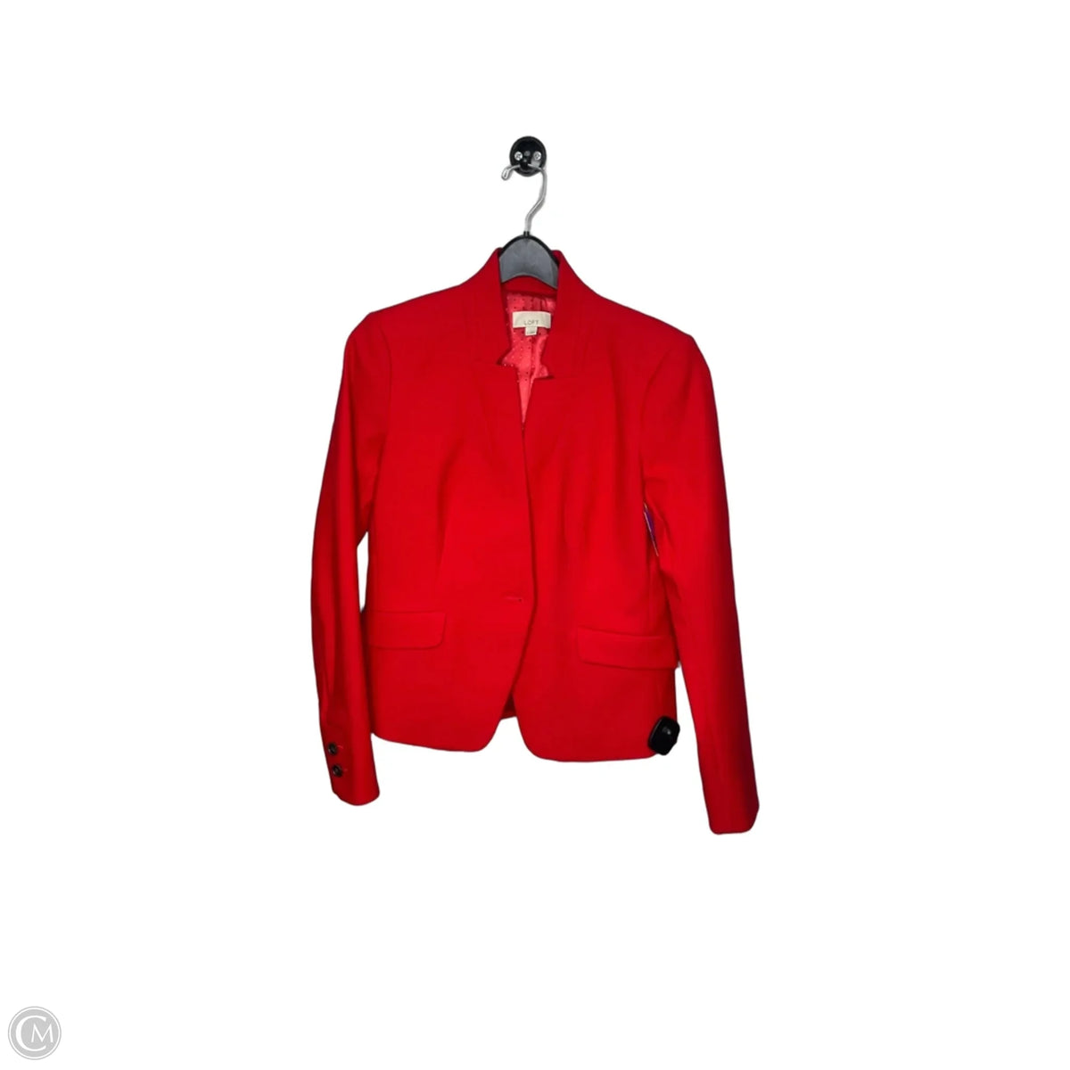 Blazer By Loft In Red, Size: 0