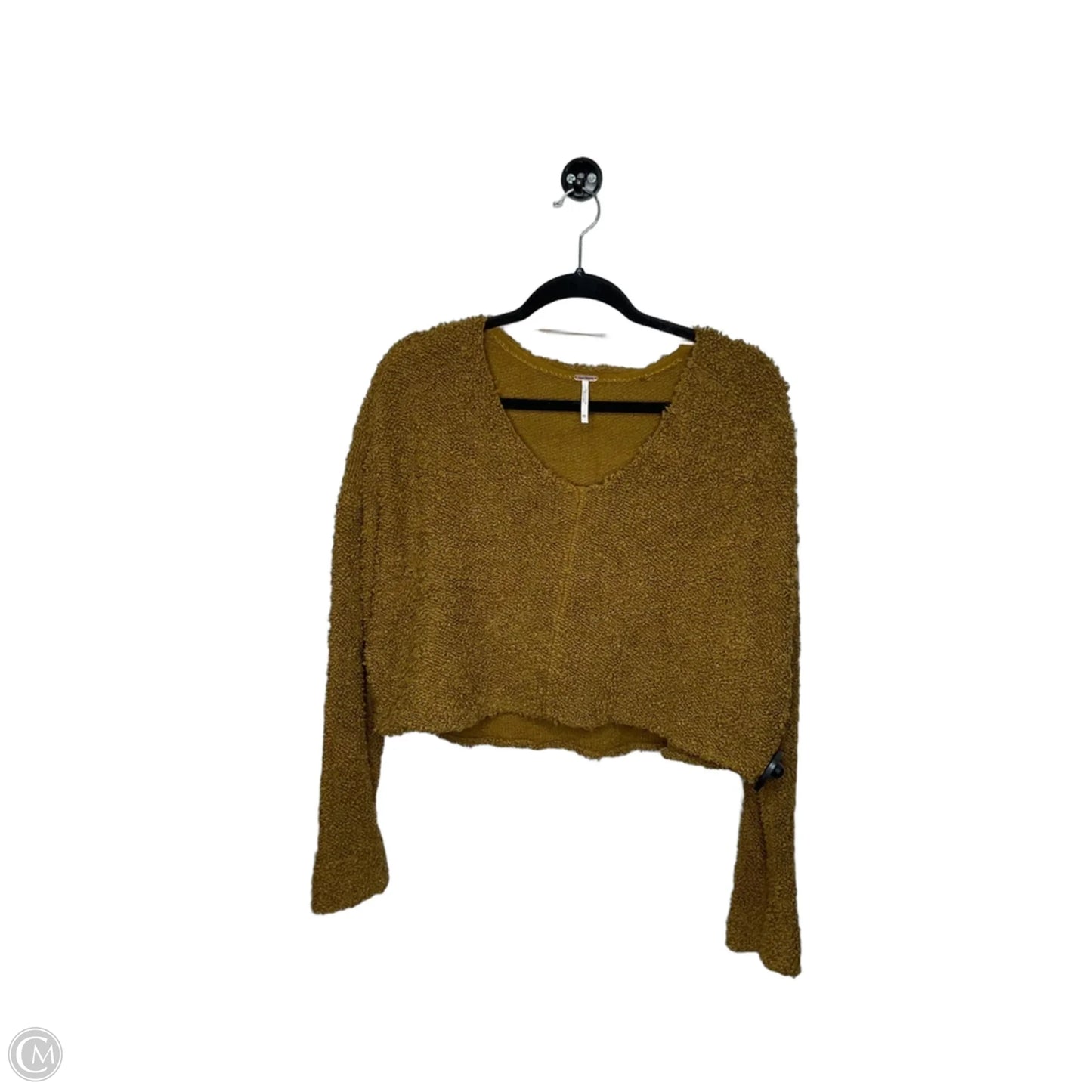 Sweater By Free People In Yellow, Size: Xs