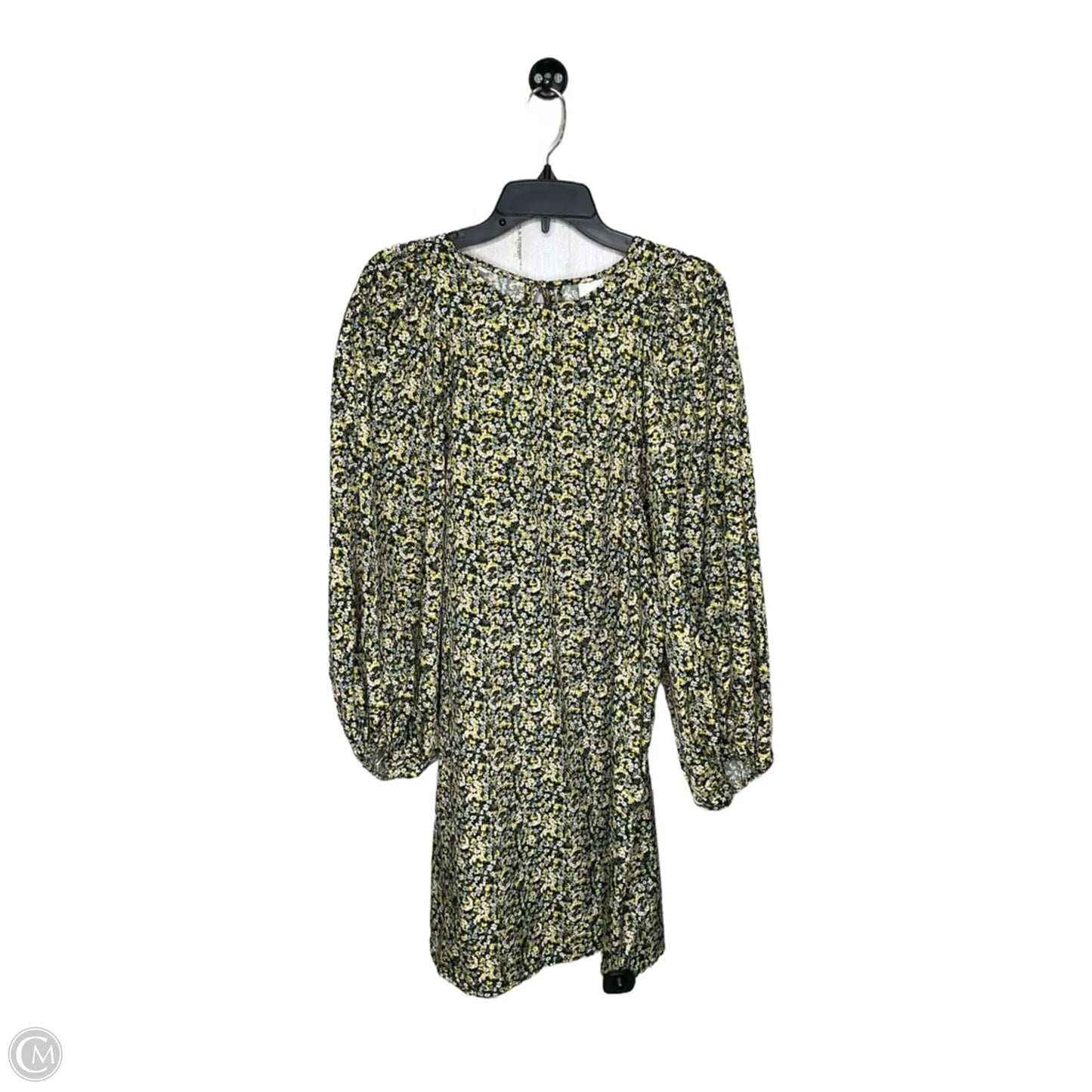 Dress Casual Short By H&m In Floral Print, Size: M