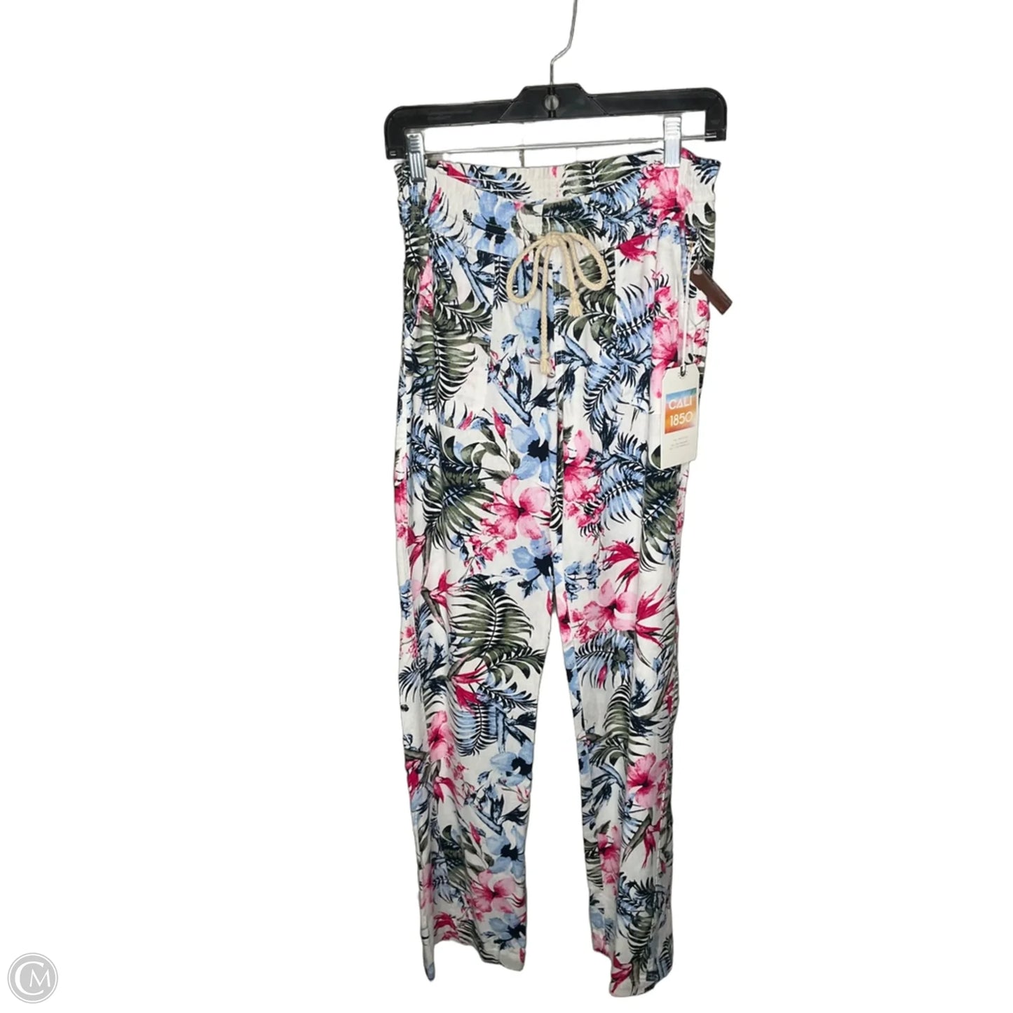 Pants Lounge By Clothes Mentor In Floral Print, Size: S