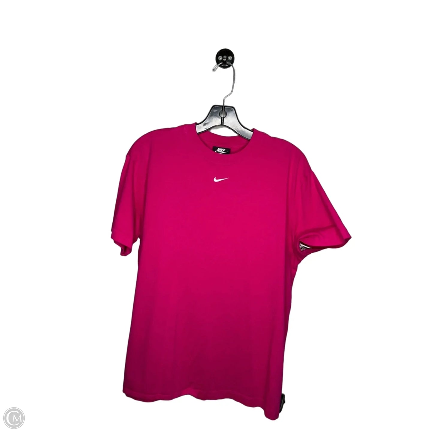 Top Short Sleeve By Nike In Pink, Size: S