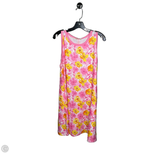 Dress Casual Short By Southern Stitch In Floral Print, Size: 2x