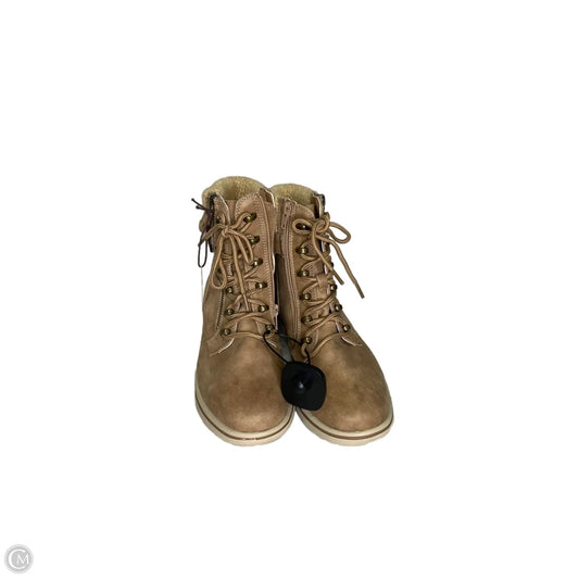Boots Ankle Flats By Cliffs By White Mountain In Beige, Size: 8