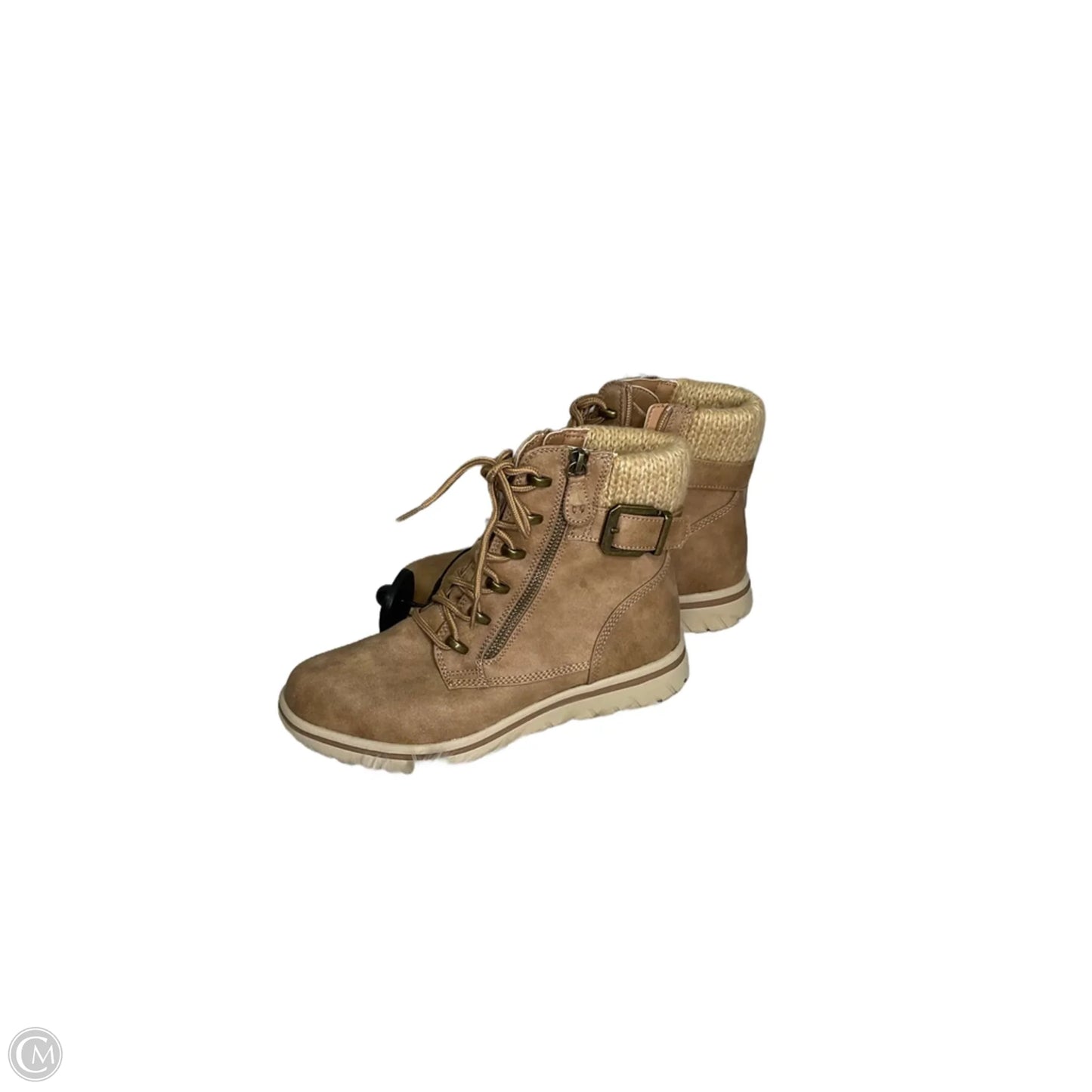 Boots Ankle Flats By Cliffs By White Mountain In Beige, Size: 8