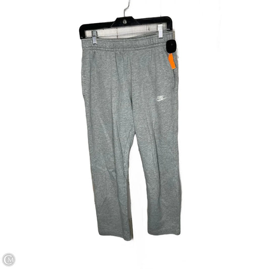 Athletic Pants By Nike In Grey, Size: S
