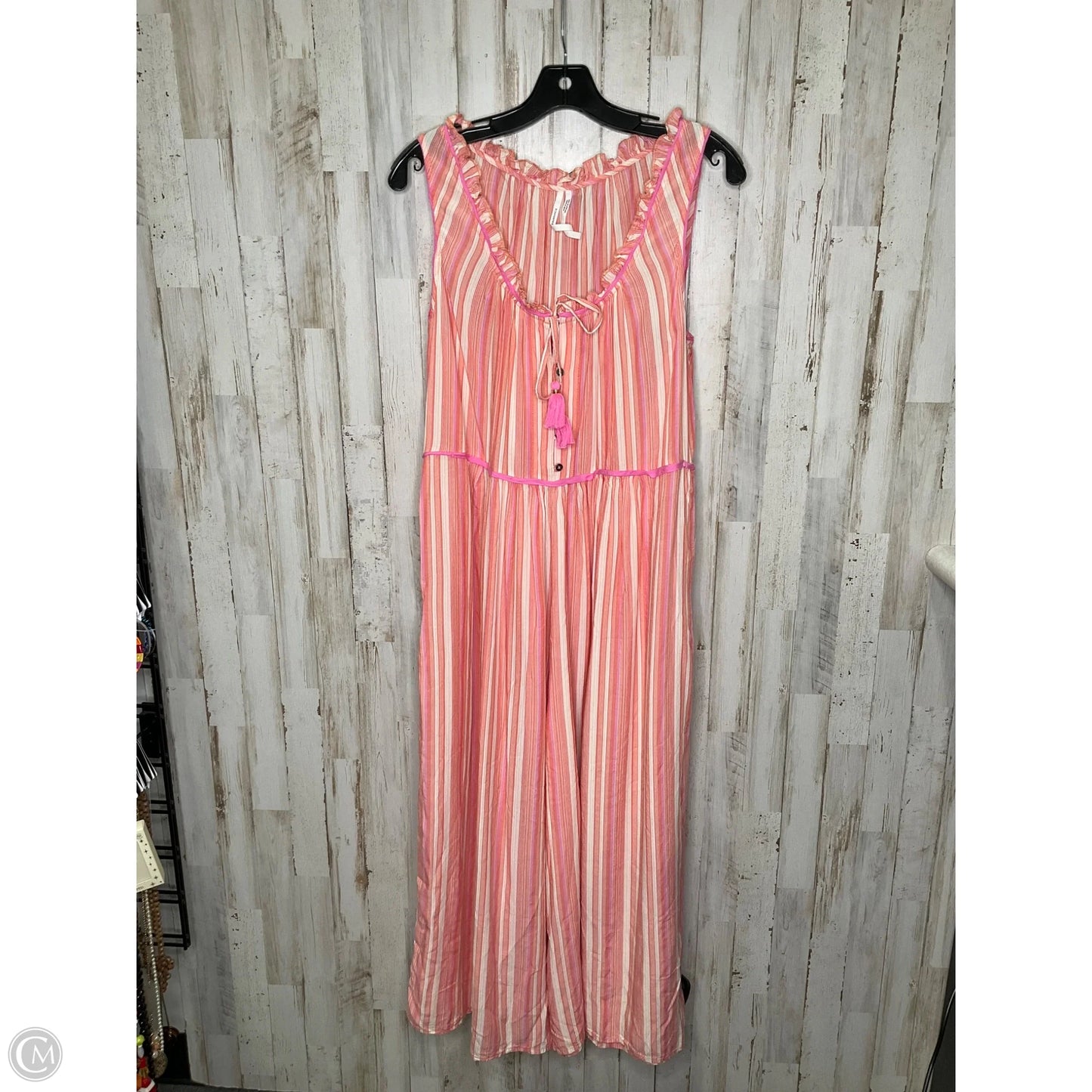 Jumpsuit By Anthropologie In Striped Pattern, Size: L