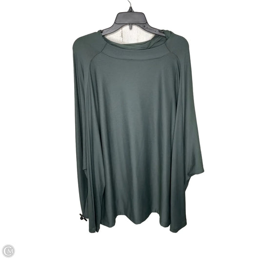 Top Long Sleeve By Dex In Green, Size: 3x