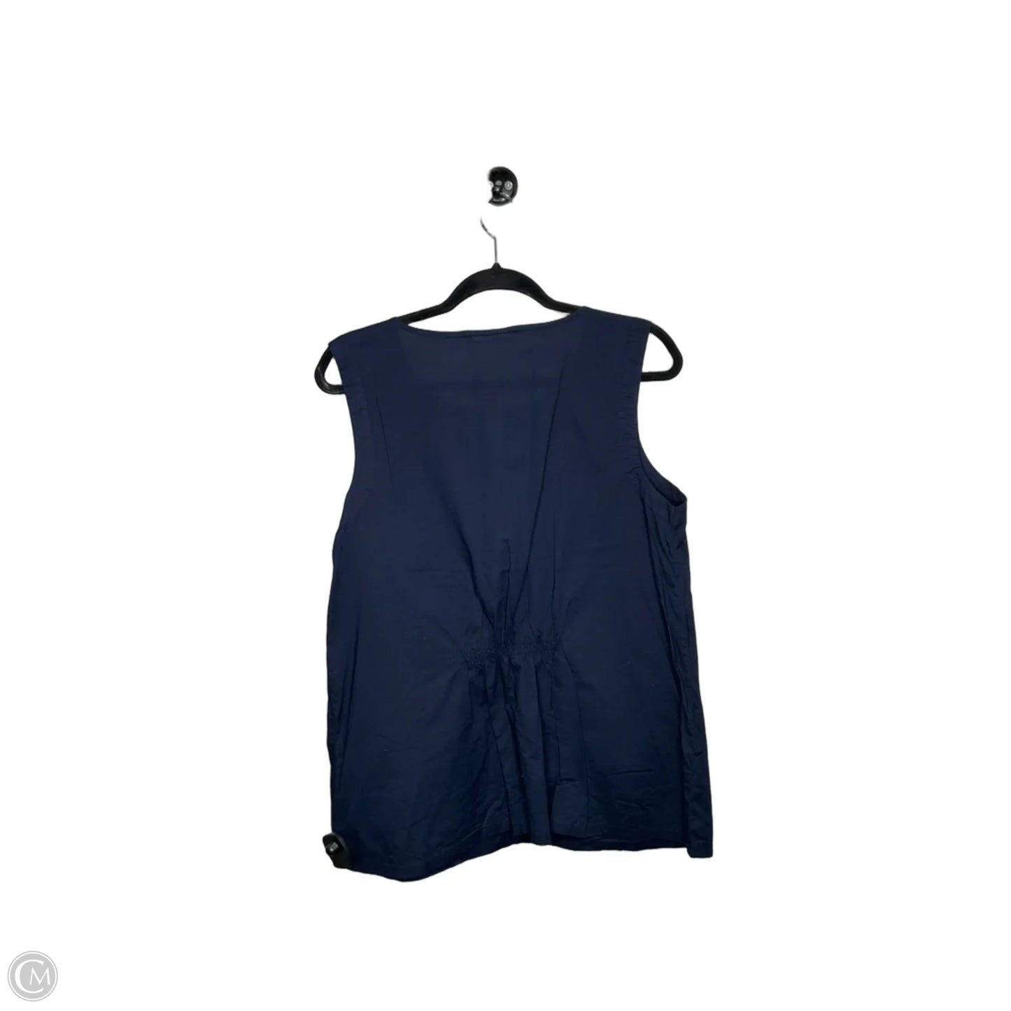 Top Sleeveless By St Johns Bay In Navy, Size: Xl