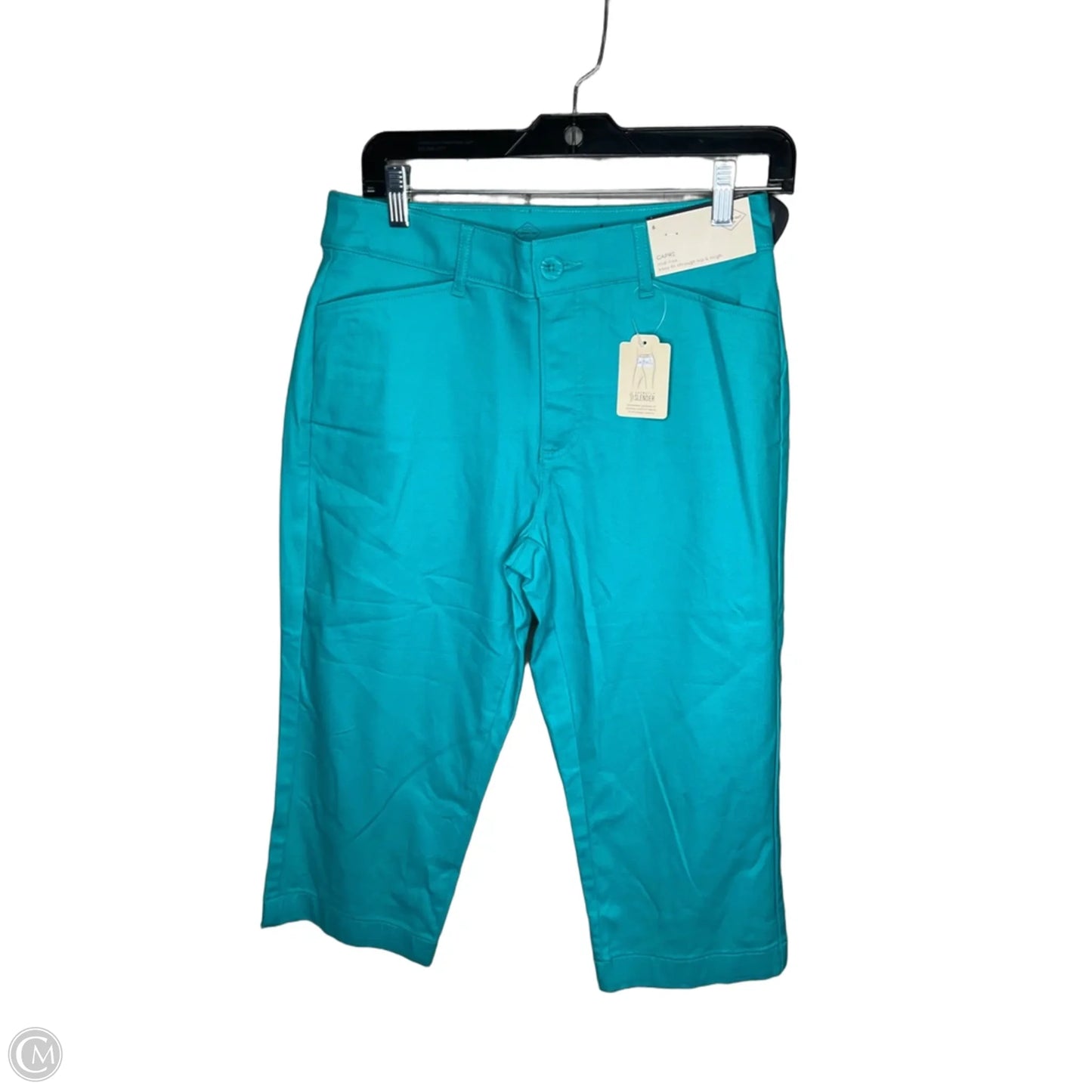 Capris By St Johns Bay In Teal, Size: 6