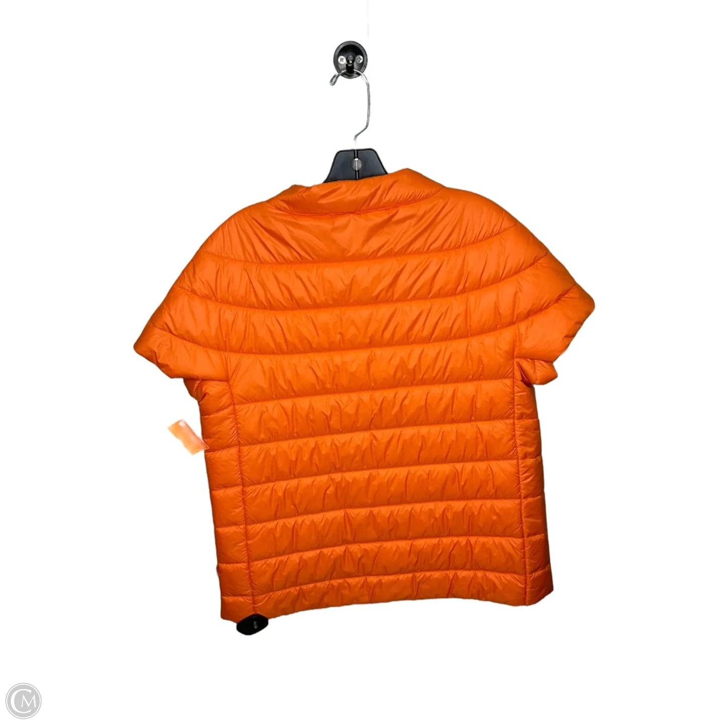 Vest Puffer & Quilted By Clothes Mentor In Orange, Size: L