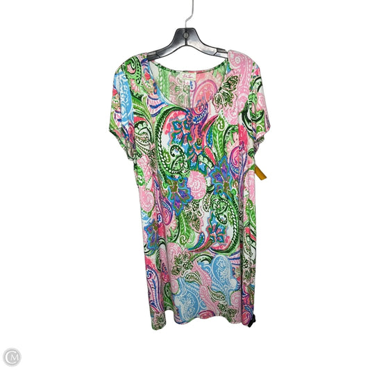 Dress Casual Midi By Ivy Jane In Green, Size: 2x