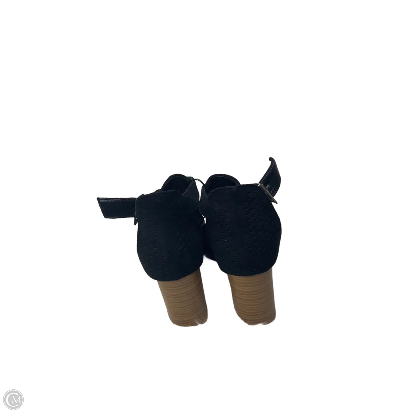 Shoes Heels Block By Clothes Mentor In Black, Size: 6.5