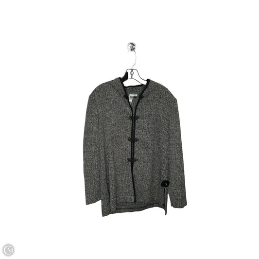 Blazer By R And M Richards In Black, Size: 16