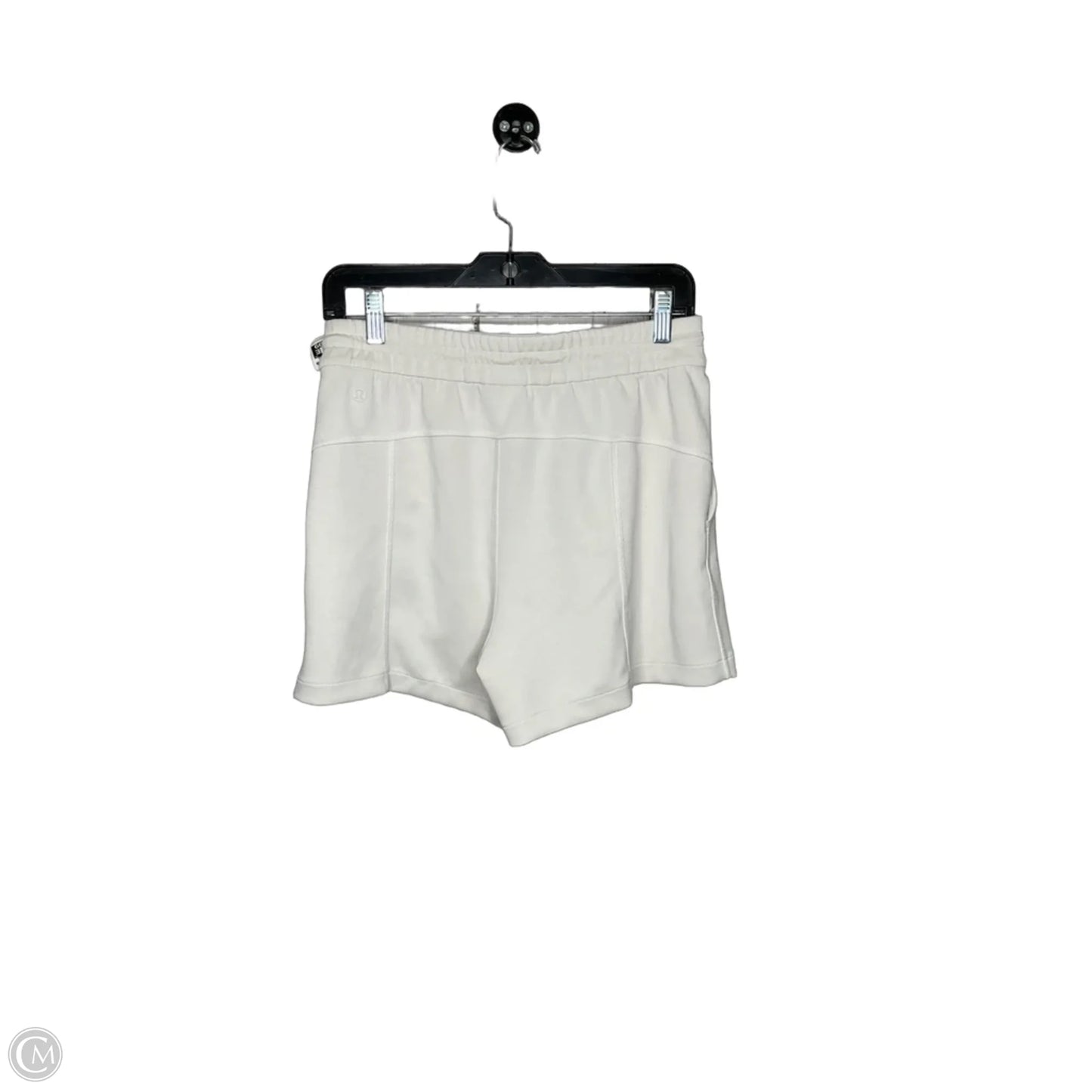 Athletic Shorts By Lululemon In Cream, Size: 6