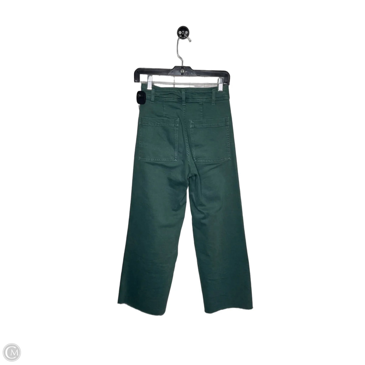 Jeans Cropped By Zara In Green, Size: 2