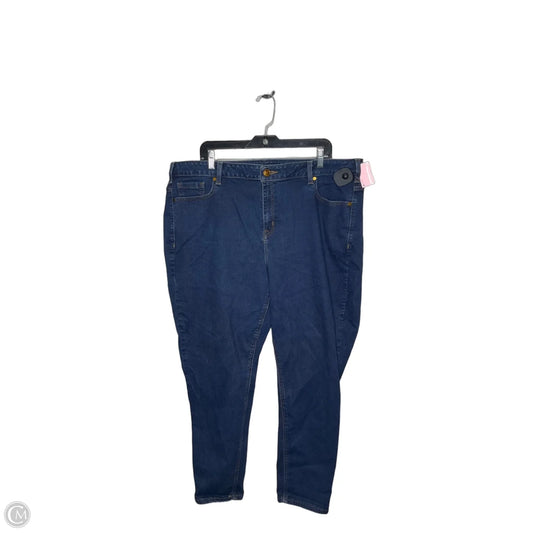 Jeans Skinny By Lane Bryant In Blue Denim, Size: 22