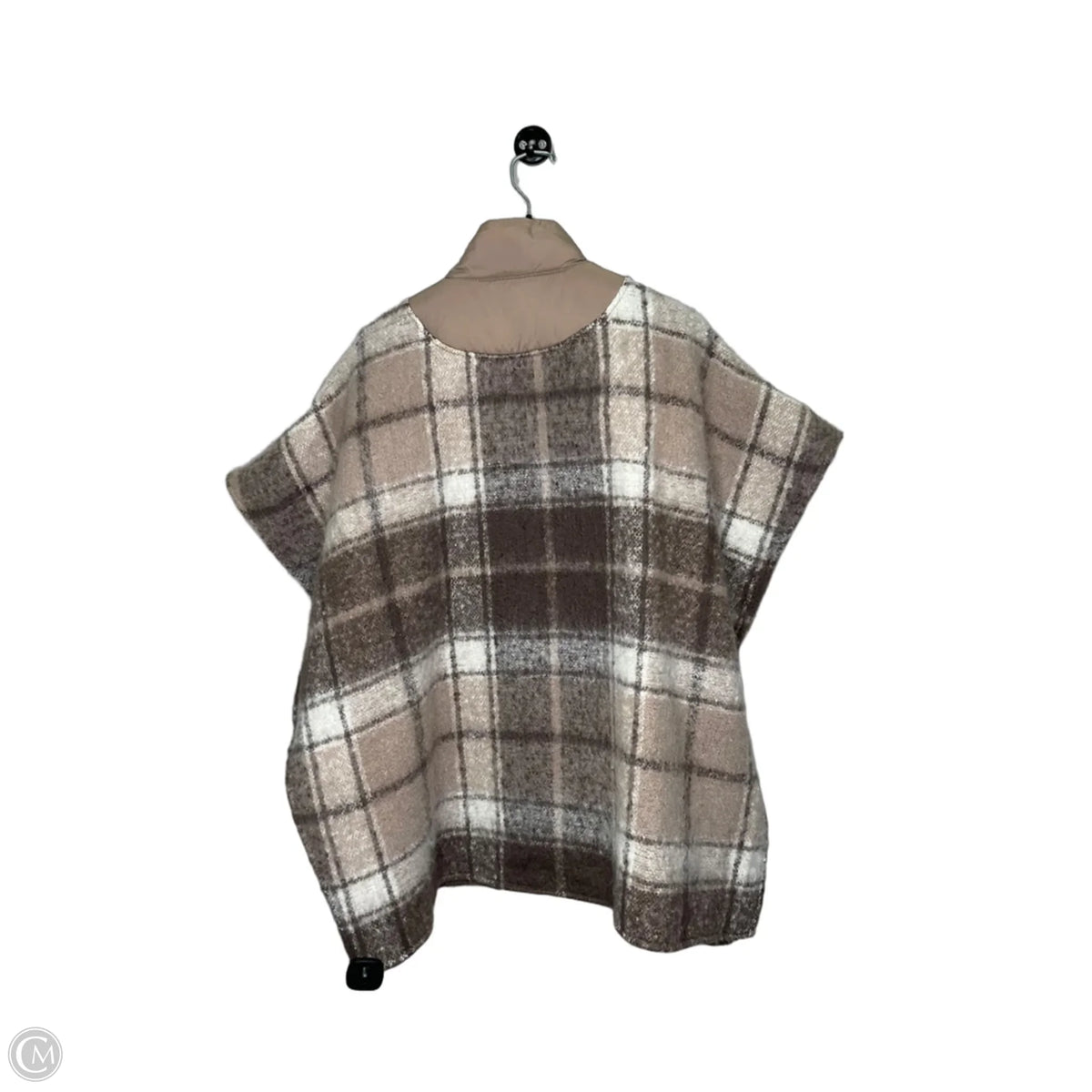 Vest Fleece By Clothes Mentor In Plaid Pattern, Size: S