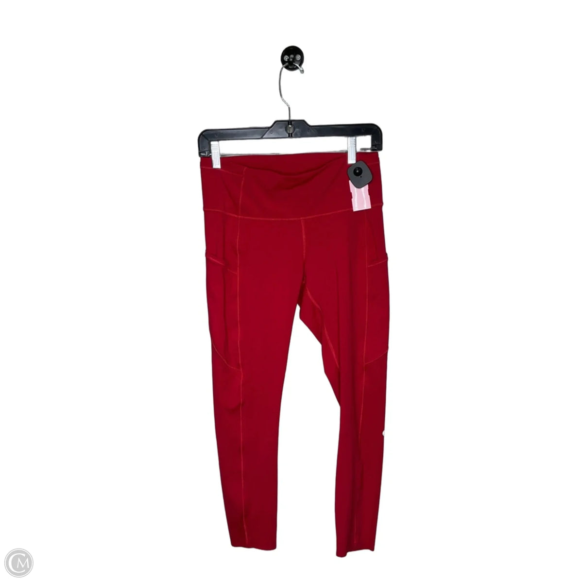 Athletic Leggings Capris By Lululemon In Red, Size: 6