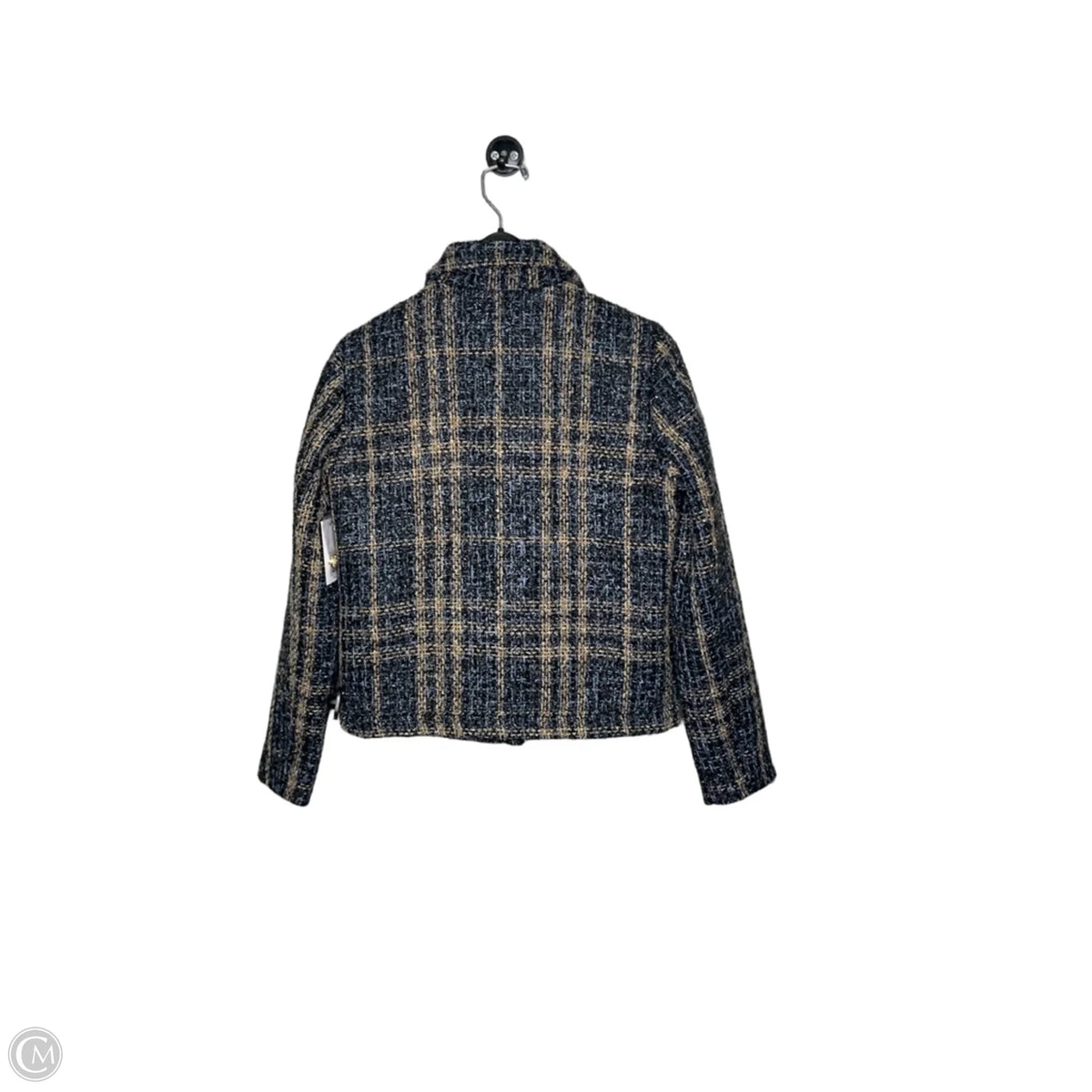 Blazer By Nine West In Plaid Pattern, Size: Xs