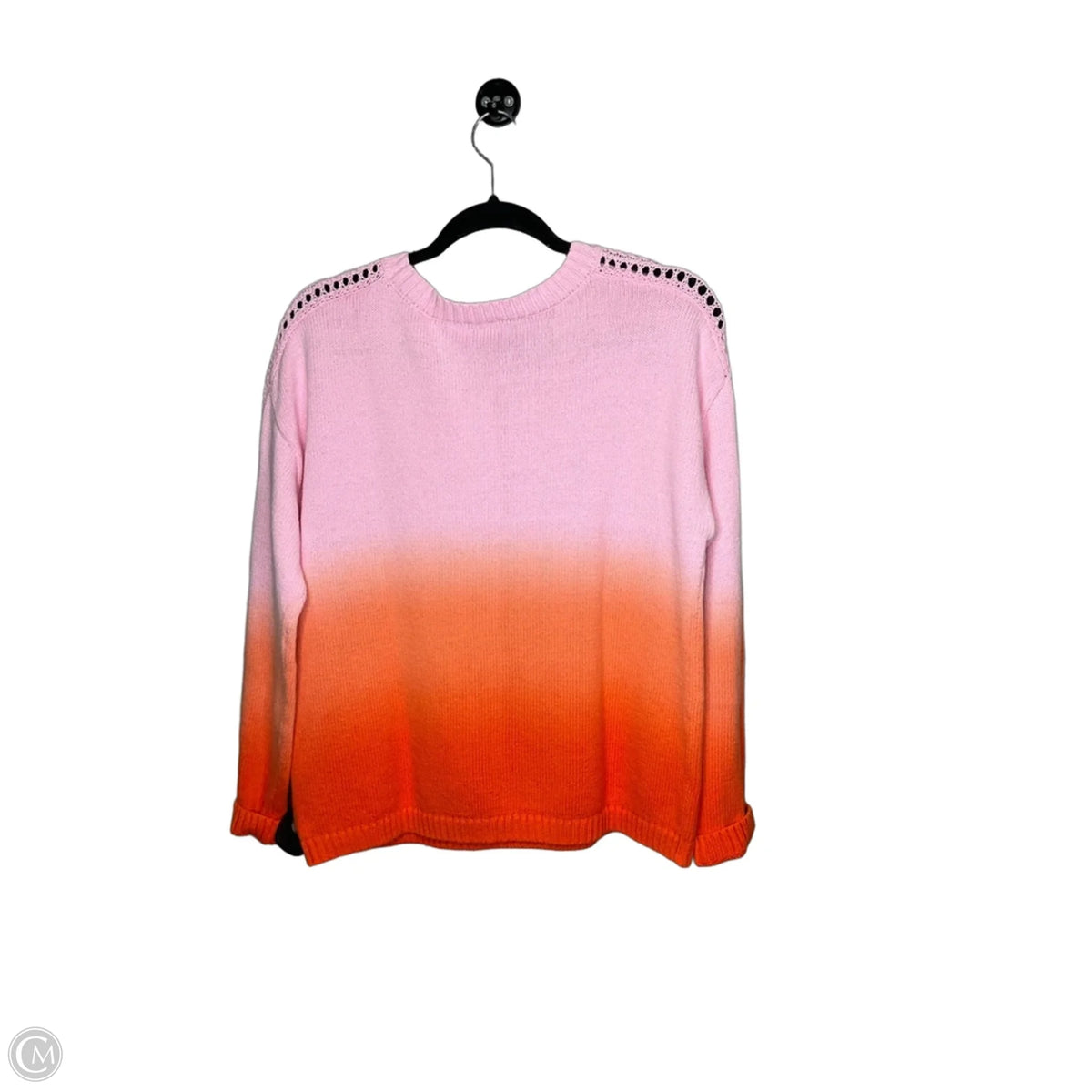 Sweater By Talbots In Pink, Size: L