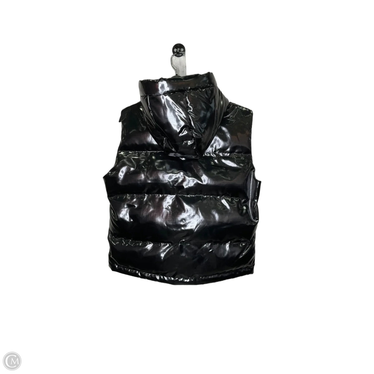 Vest Puffer & Quilted By Esqualo In Black, Size: M