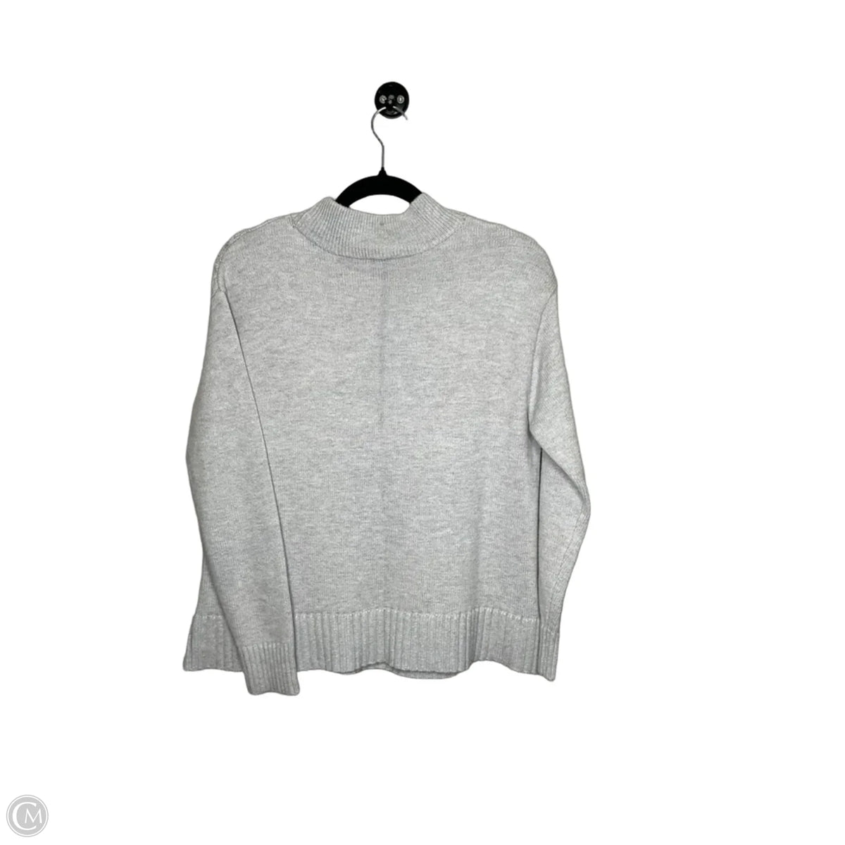 Sweater By Talbots In Grey, Size: M