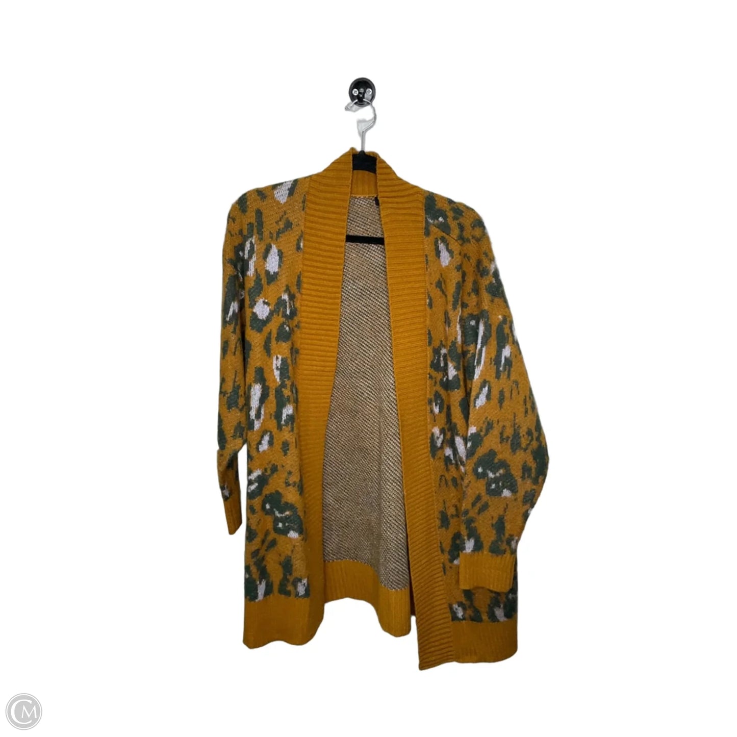 Cardigan By Jessica Simpson In Animal Print, Size: L