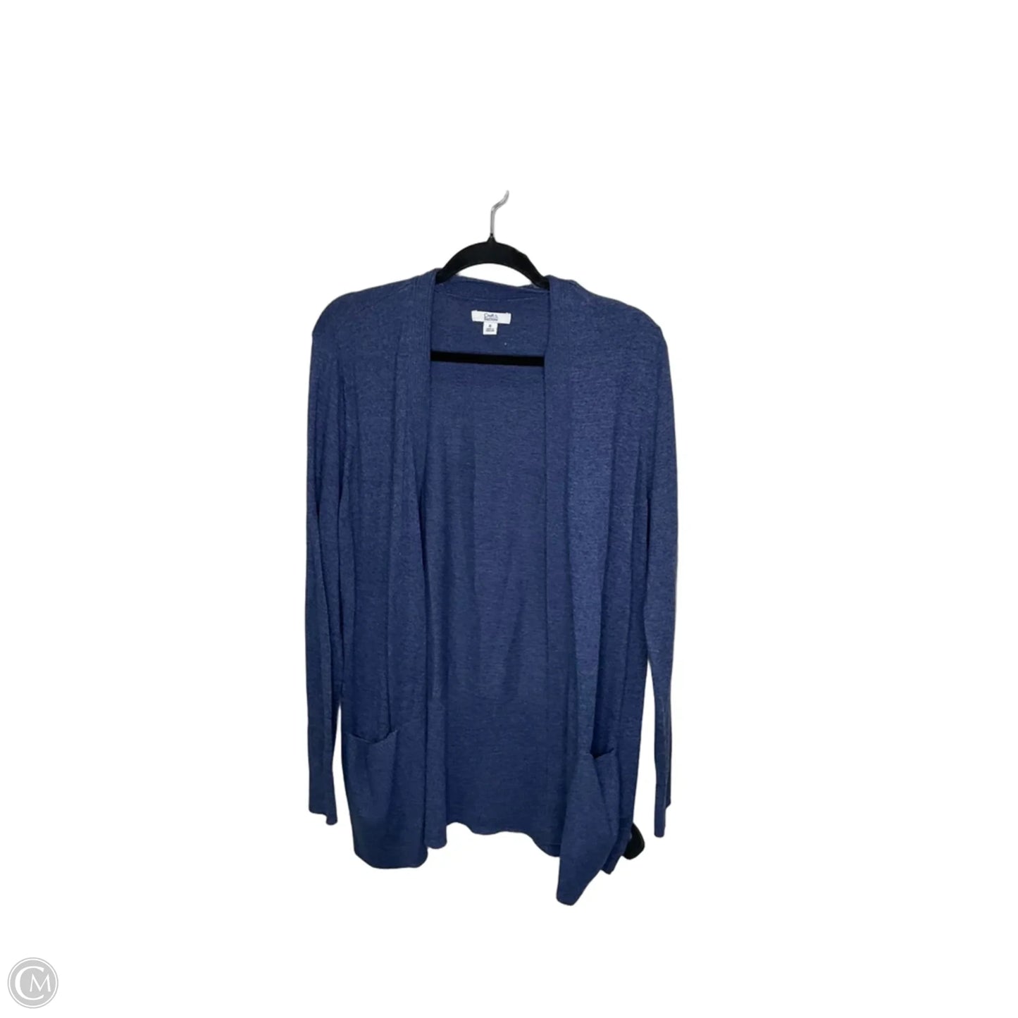 Cardigan By Croft And Barrow In Blue, Size: Xl