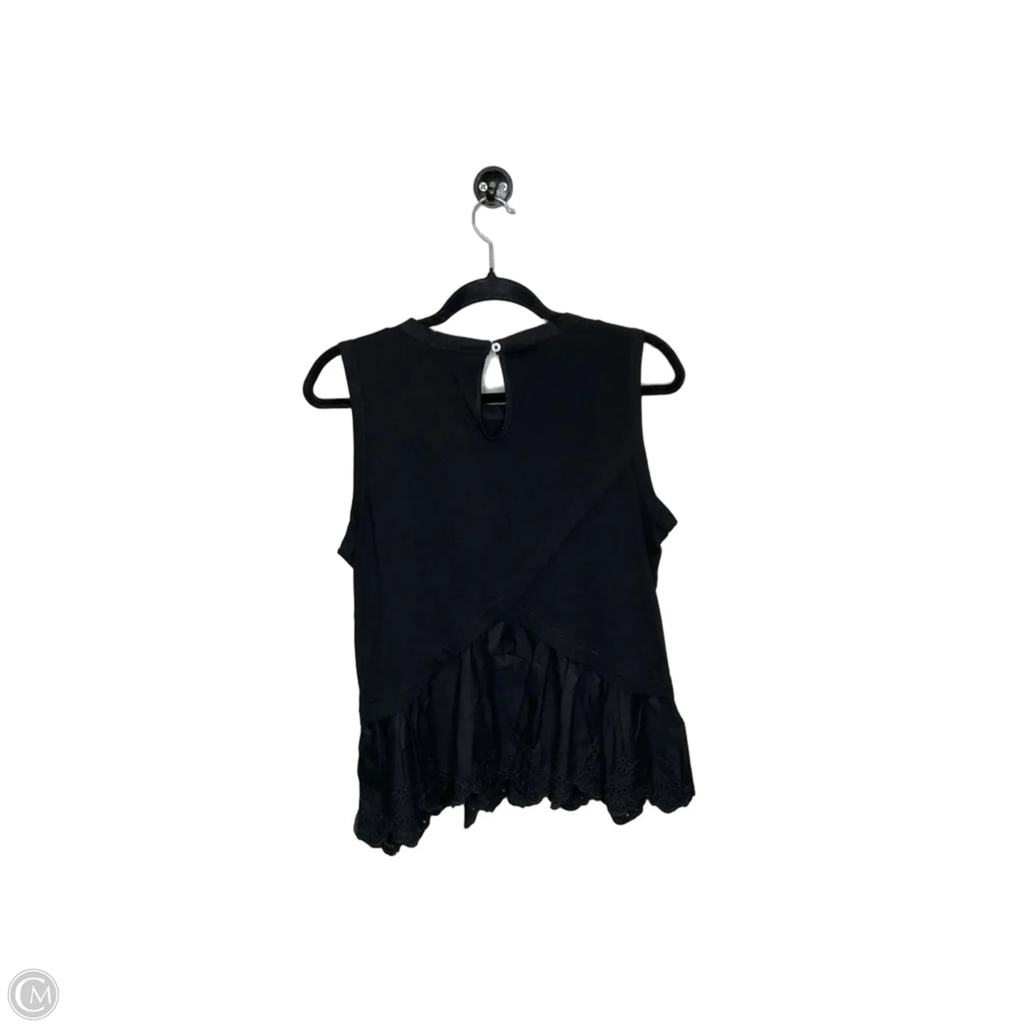 Top Sleeveless By J. Crew In Black, Size: S