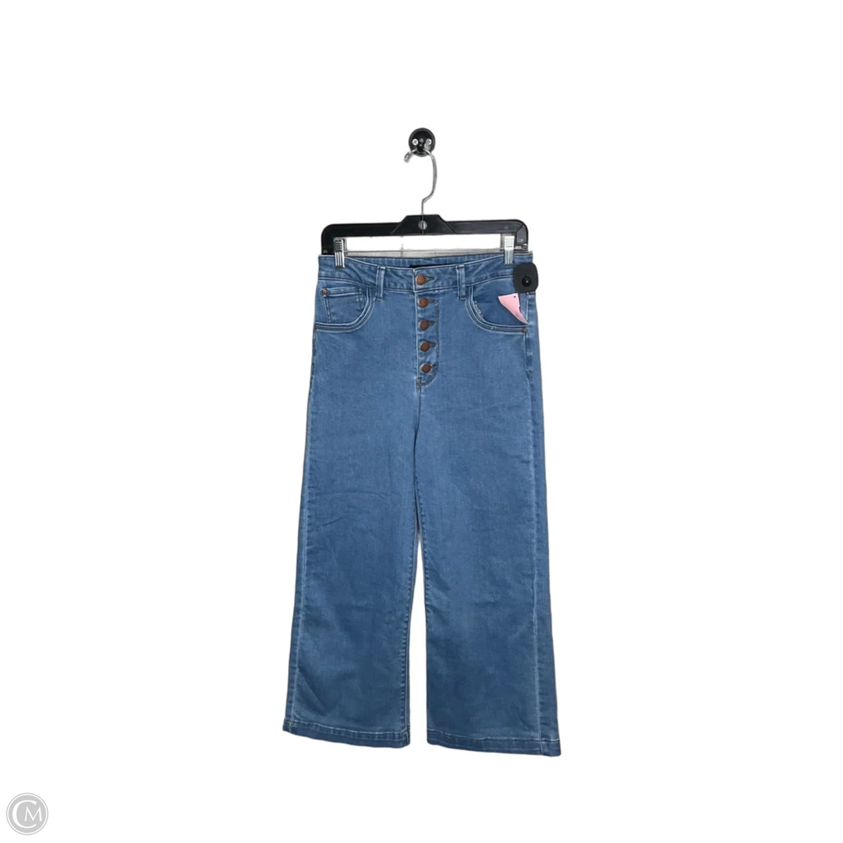 Jeans Straight By Risen In Blue Denim, Size: 6