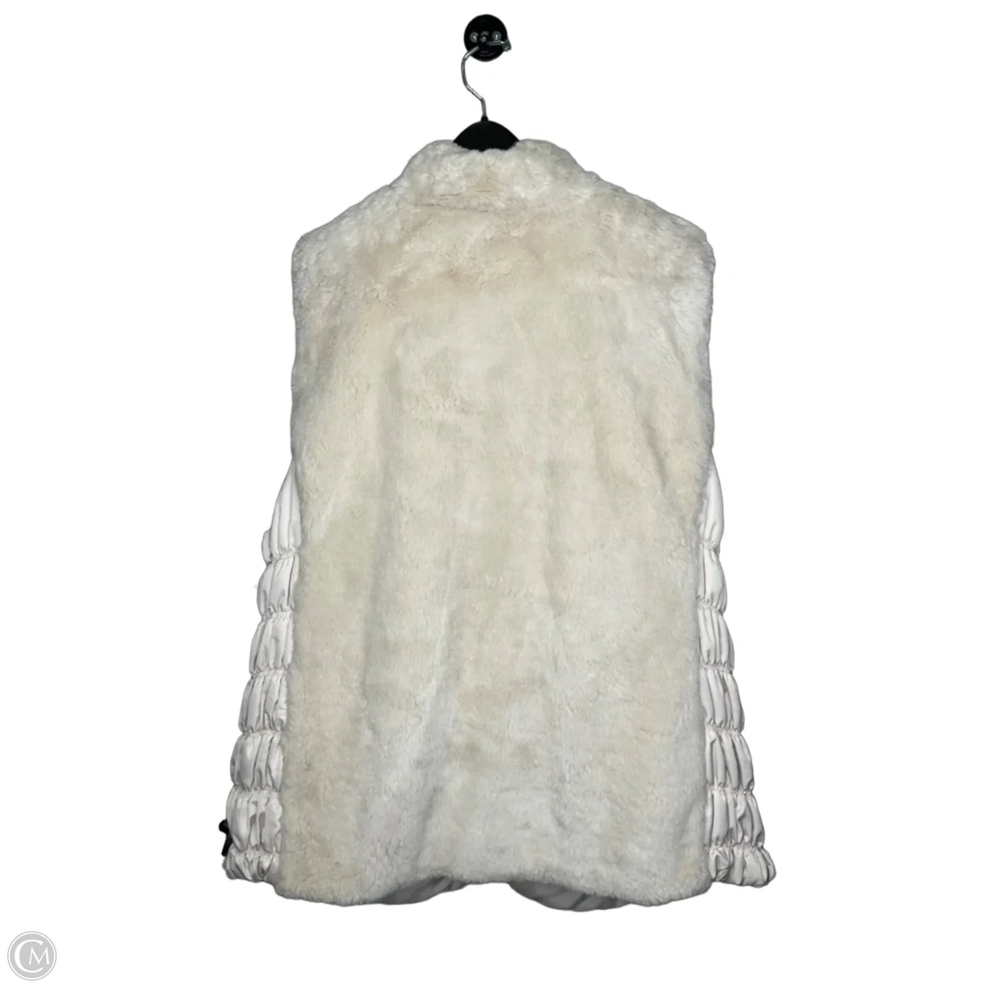 Vest Puffer & Quilted By Clothes Mentor In Cream, Size: Xl