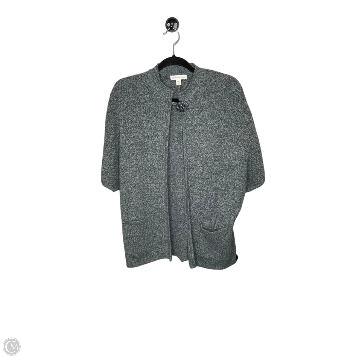 Poncho By Coldwater Creek In Grey, Size: S