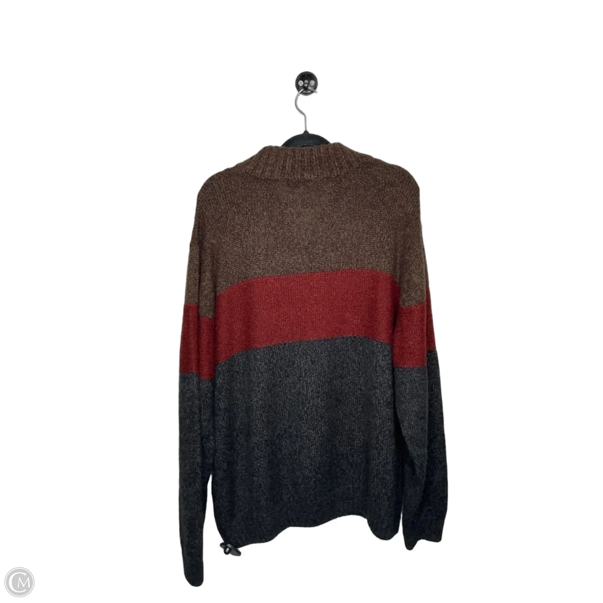 Sweater By Clothes Mentor In Brown, Size: 3x