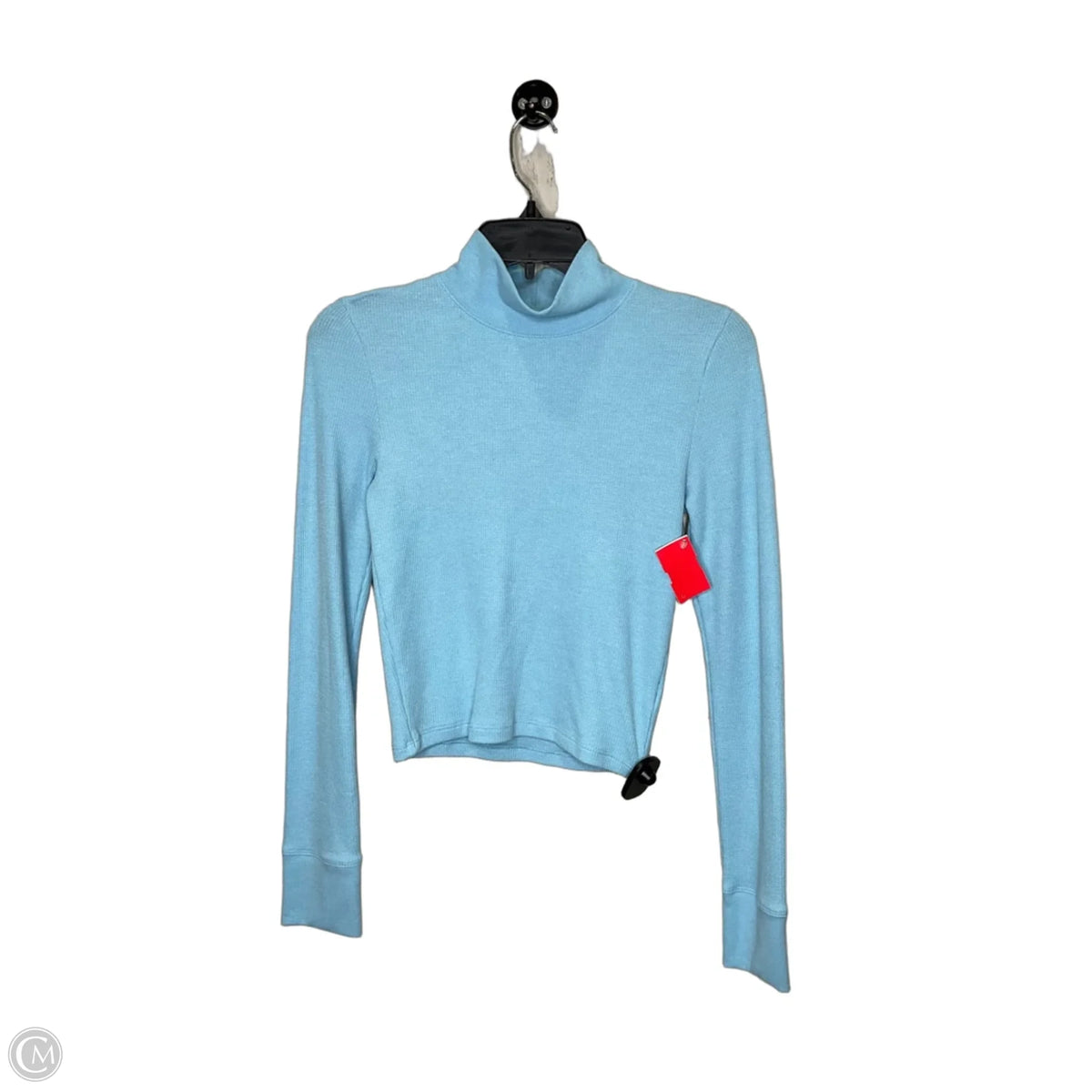 Top Long Sleeve By American Eagle In Blue, Size: M