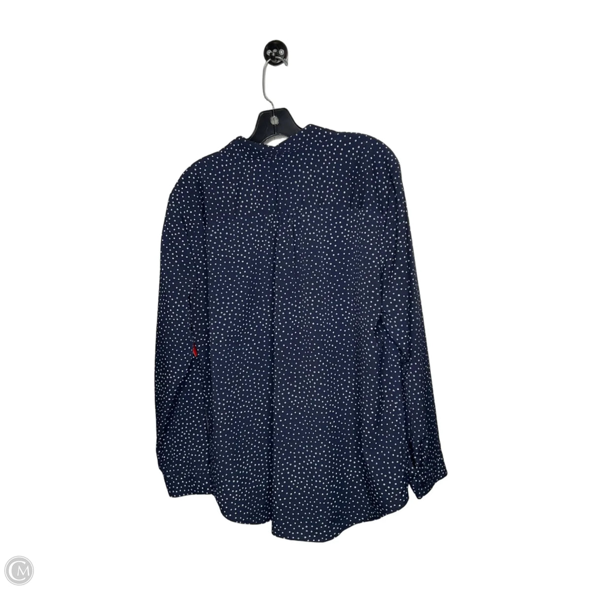 Top Long Sleeve By Talbots In Navy, Size: Xl