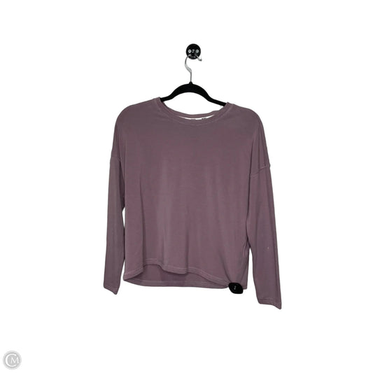 Top Long Sleeve By Madewell In Purple, Size: Xs