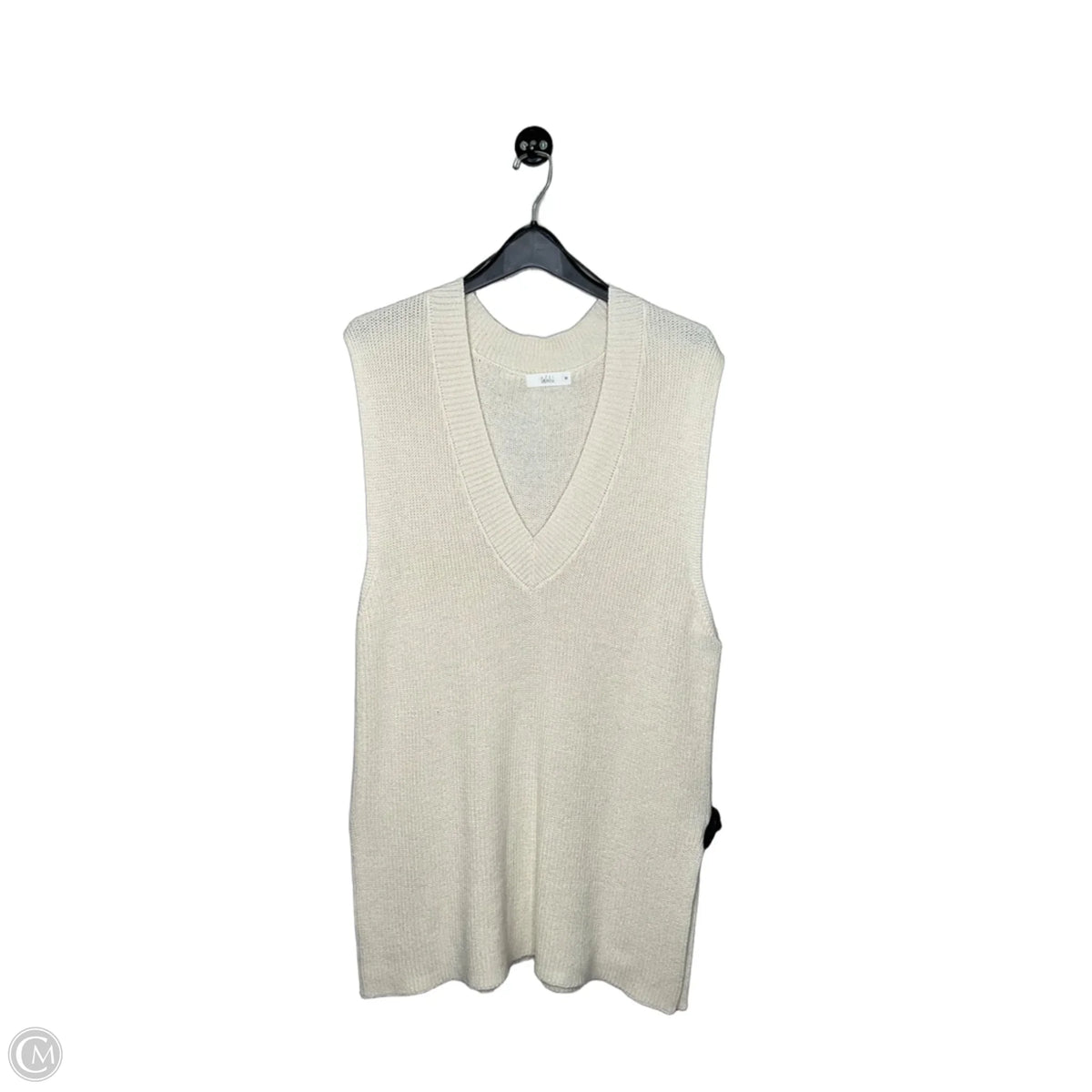 Vest Sweater By Talulah In Cream, Size: M