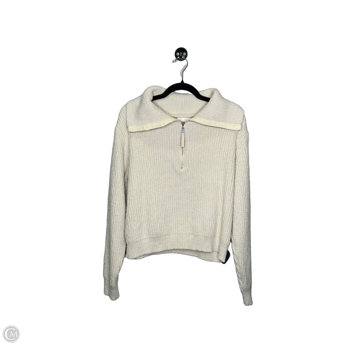 Sweater By Allie Rose In Cream, Size: Lp