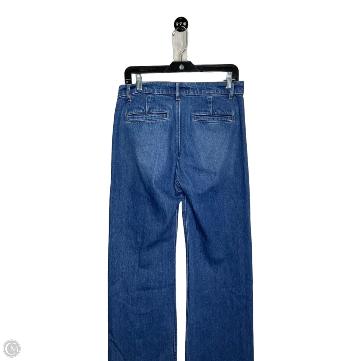 Jeans Wide Leg By Loft In Blue Denim, Size: 4