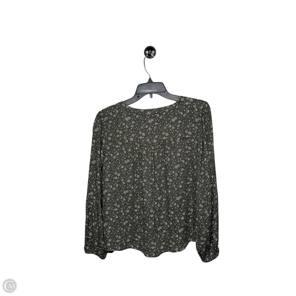 Top Long Sleeve By Lucky Brand In Green, Size: Xs