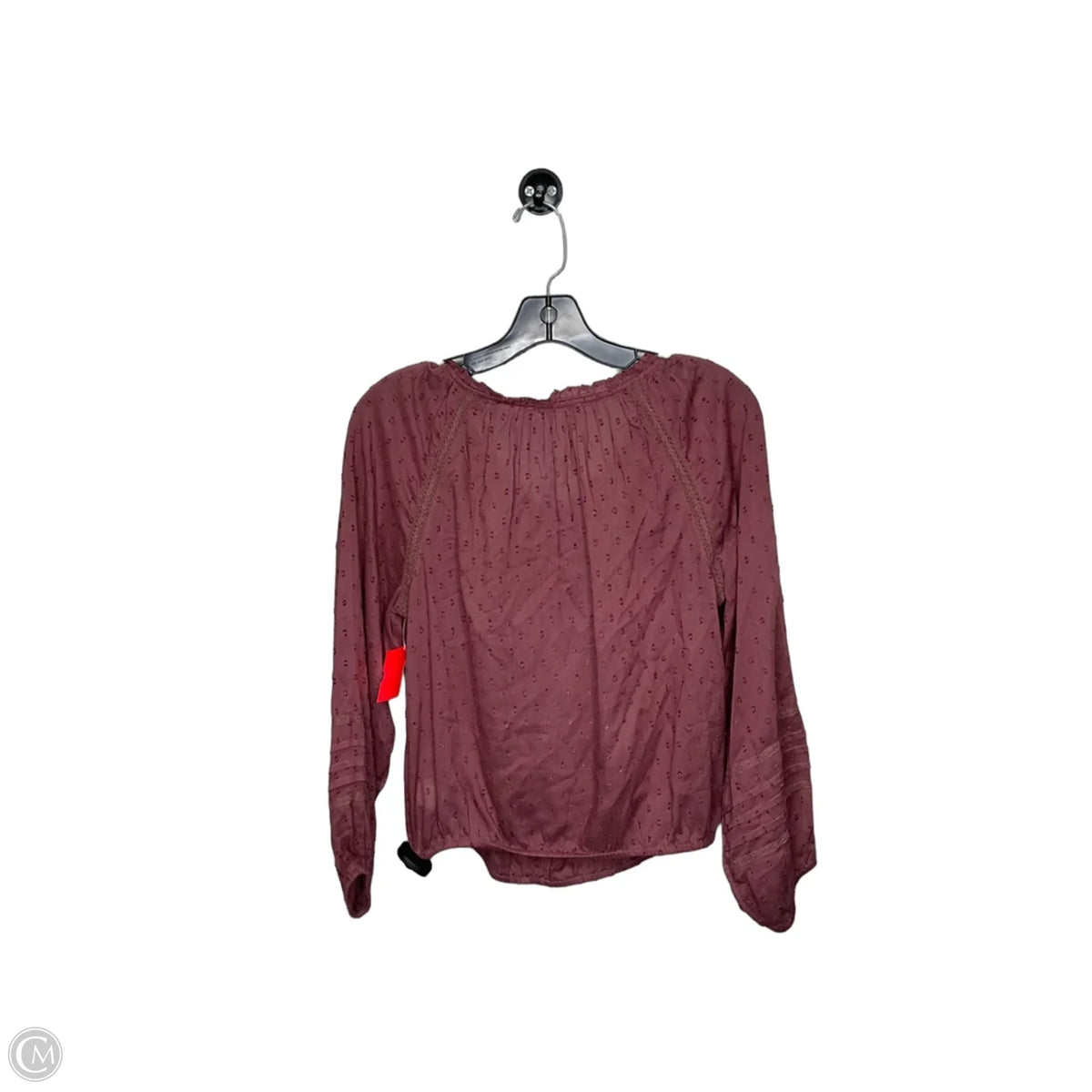 Top Long Sleeve By Lucky Brand In Mauve, Size: Xs