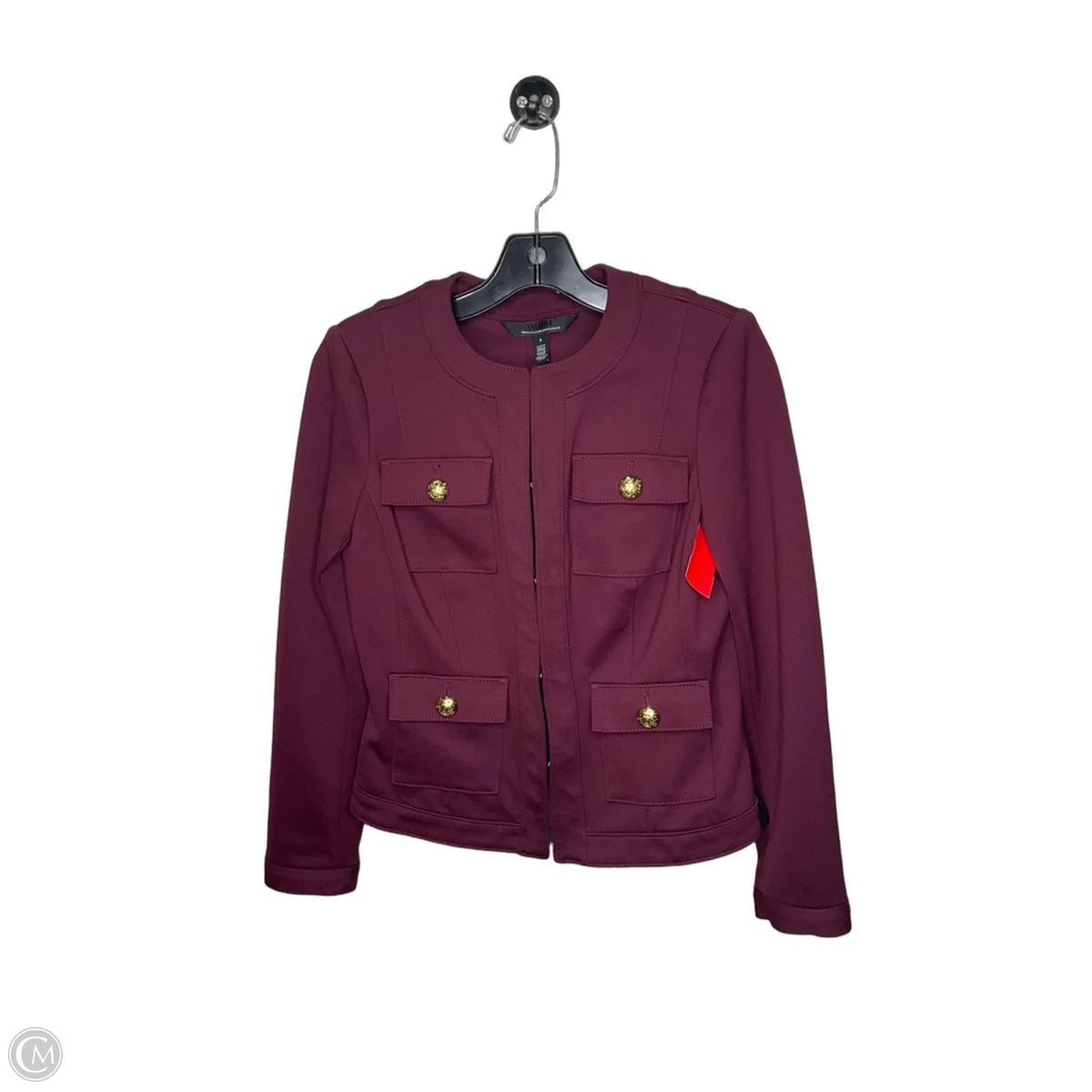 Blazer By White House Black Market In Maroon, Size: 4