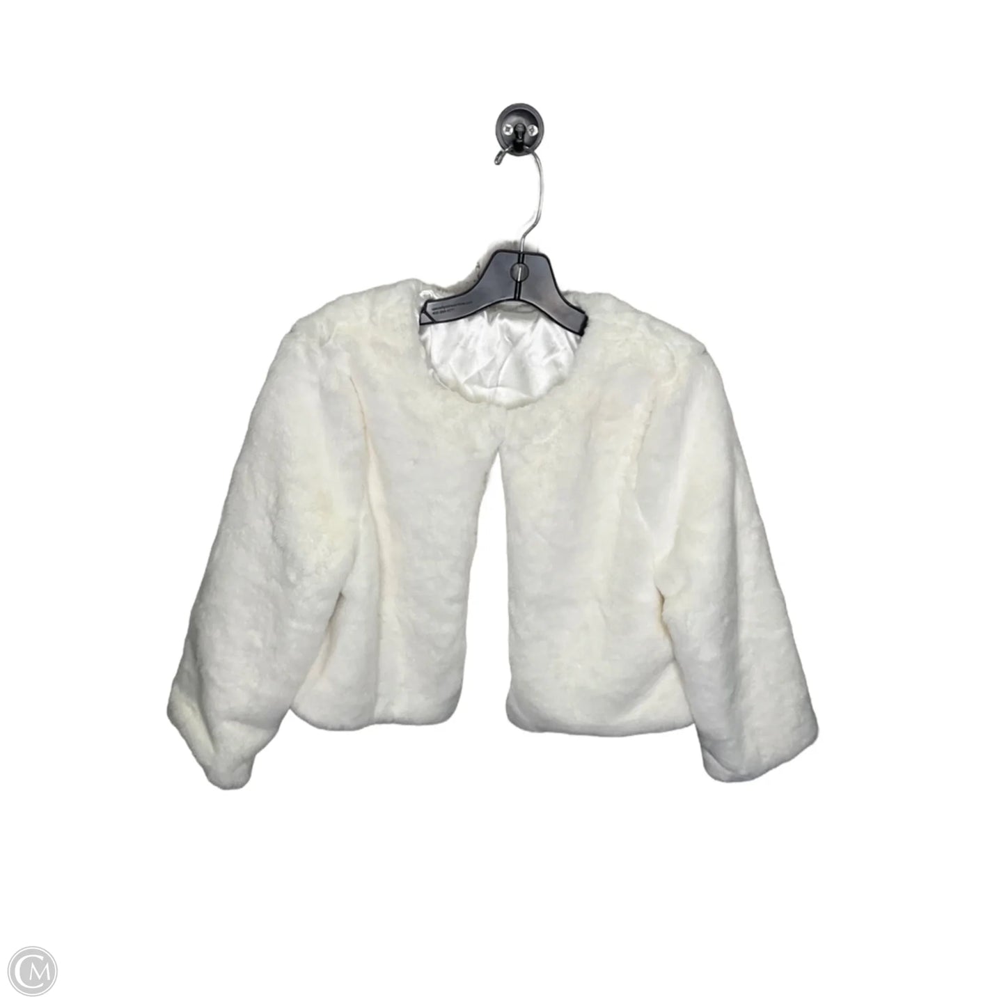 Blazer By Clothes Mentor In White, Size: S