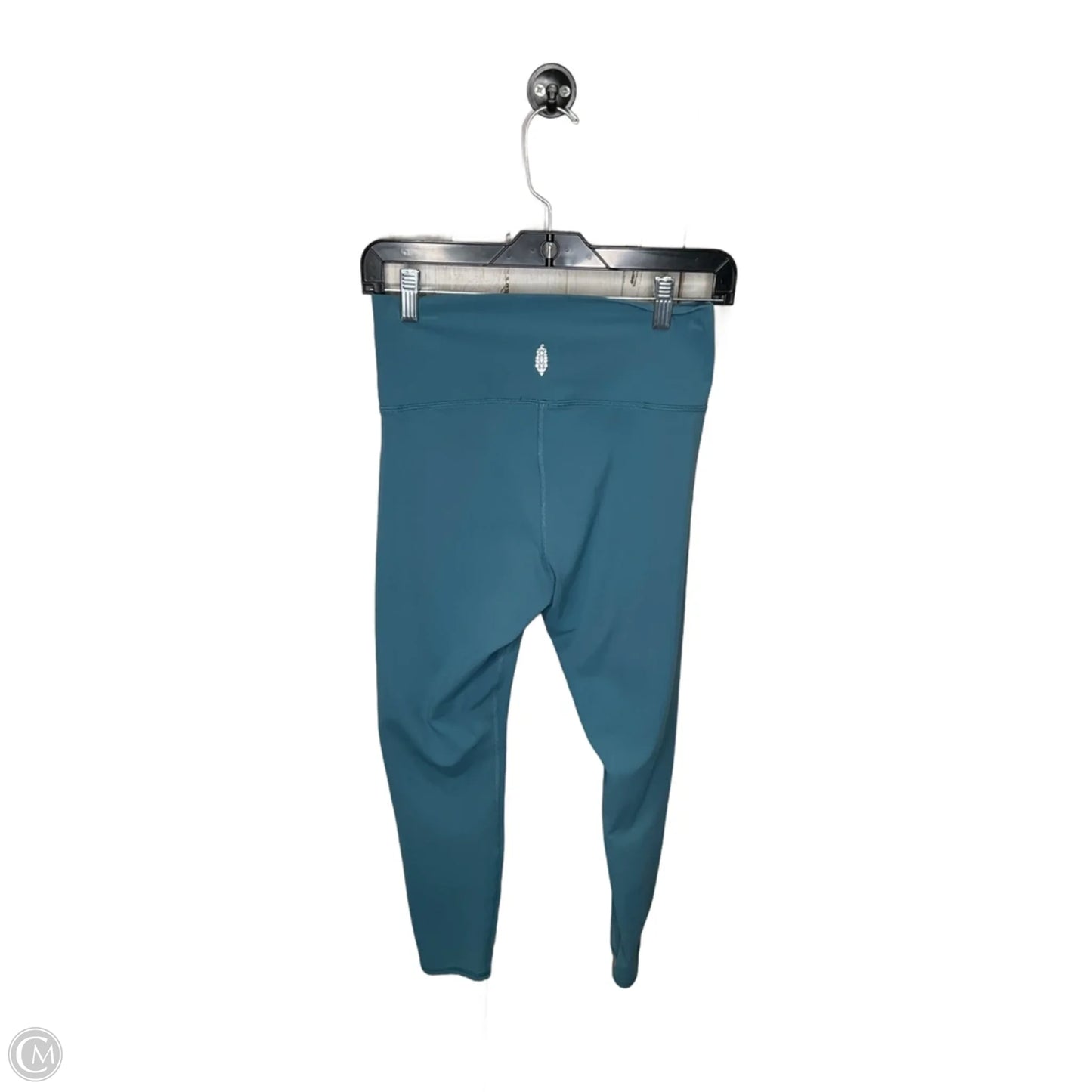 Athletic Leggings By Free People In Teal, Size: M