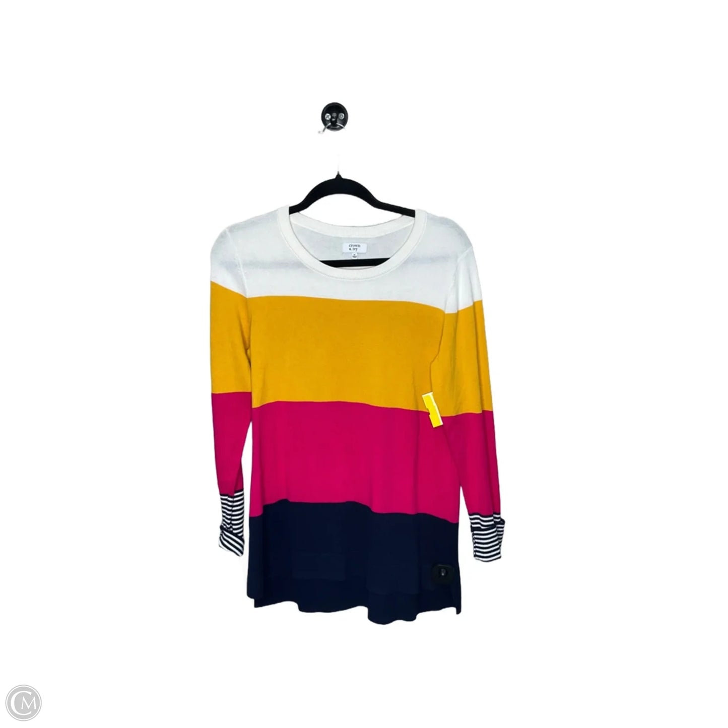 Sweater By Crown And Ivy In Striped Pattern, Size: M