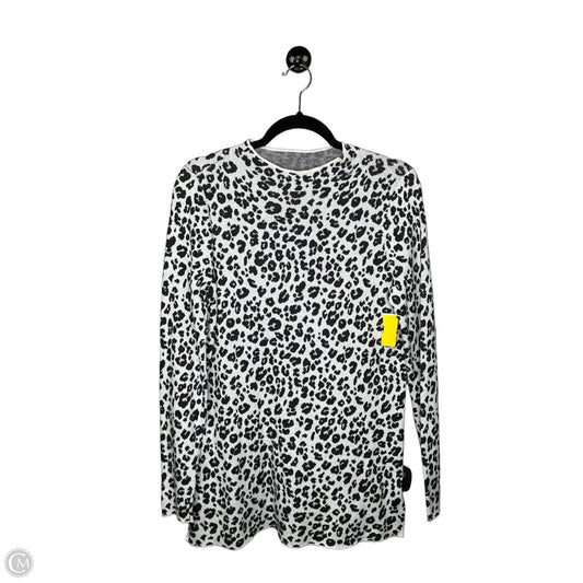 Sweater By Loft In Animal Print, Size: S