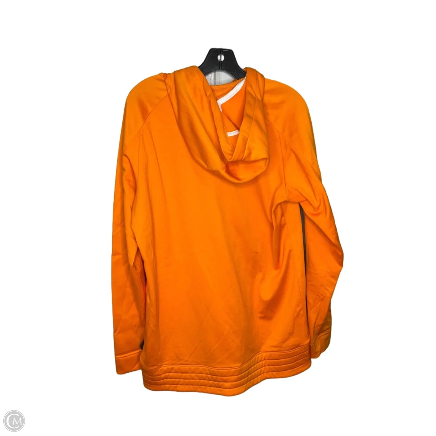Sweatshirt Hoodie By Nike In Orange, Size: M